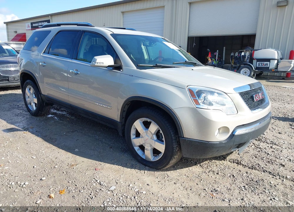 2008 GMC ACADIA SLT-2 VIN: 1GKER33778J242347
