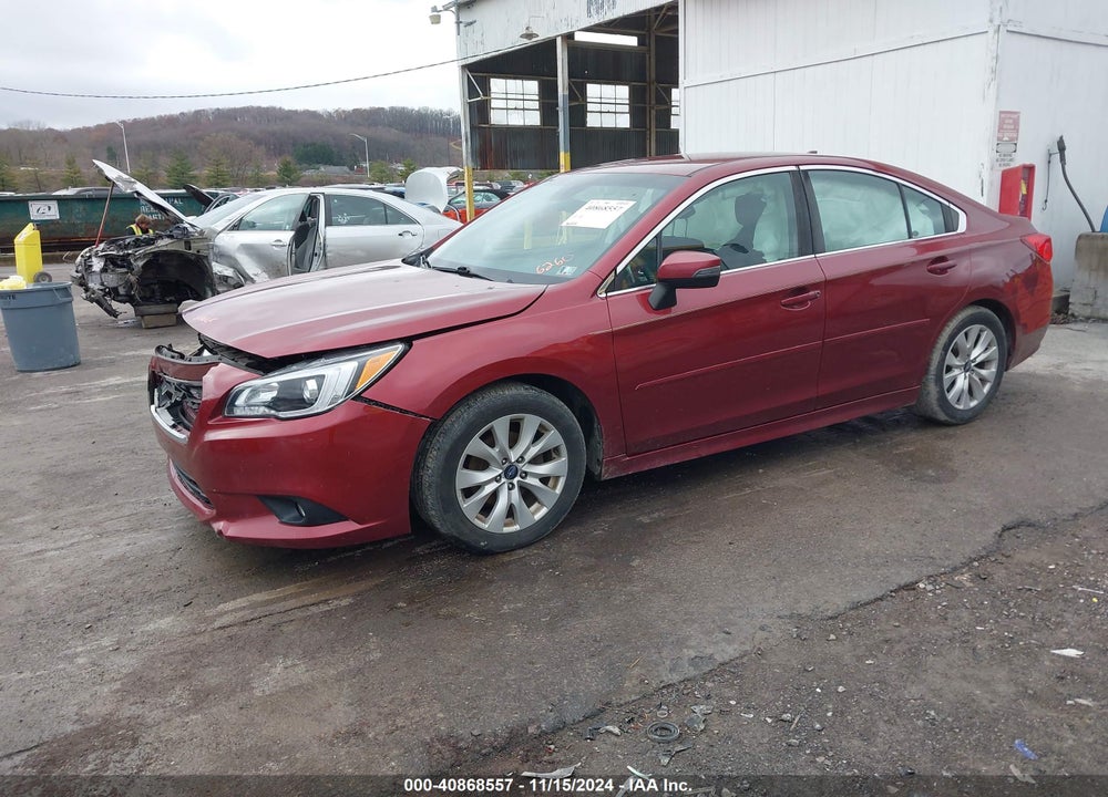 2017 SUBARU LEGACY VIN: 4S3BNAF64H3046260