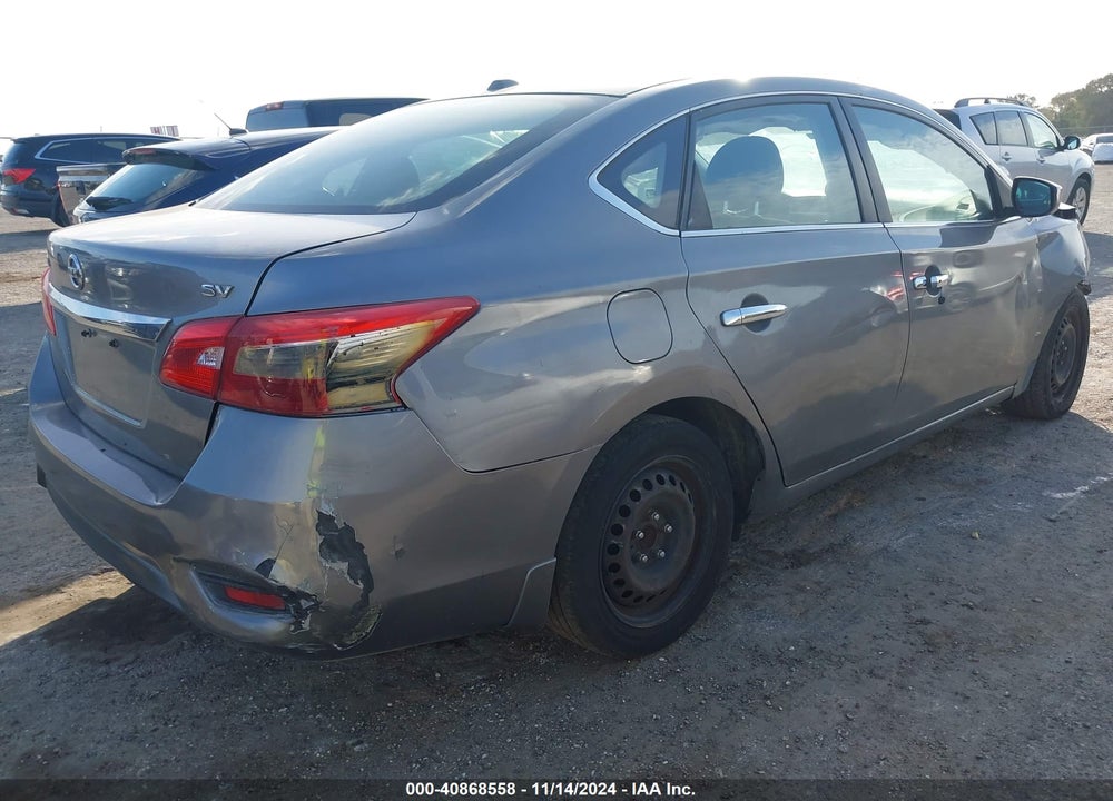 2017 NISSAN SENTRA SV VIN: 3N1AB7AP2HY392101