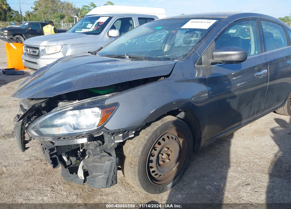2017 NISSAN SENTRA SV VIN: 3N1AB7AP2HY392101