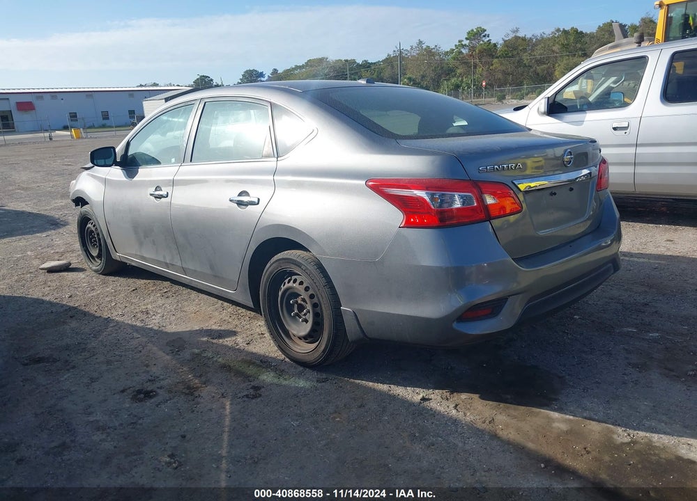 2017 NISSAN SENTRA SV VIN: 3N1AB7AP2HY392101