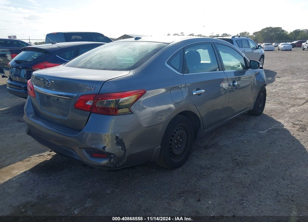 2017 NISSAN SENTRA SV VIN: 3N1AB7AP2HY392101