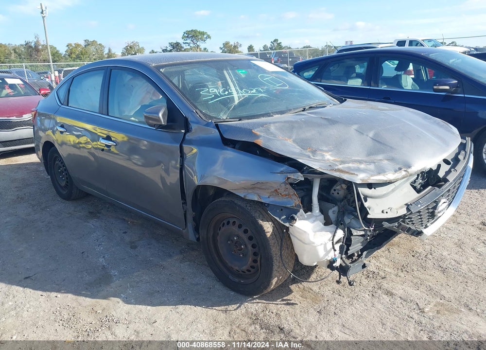 2017 NISSAN SENTRA SV VIN: 3N1AB7AP2HY392101