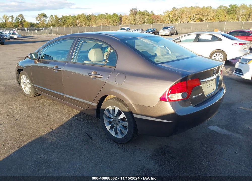 2010 HONDA CIVIC EX-L VIN: 2HGFA1F9XAH511622