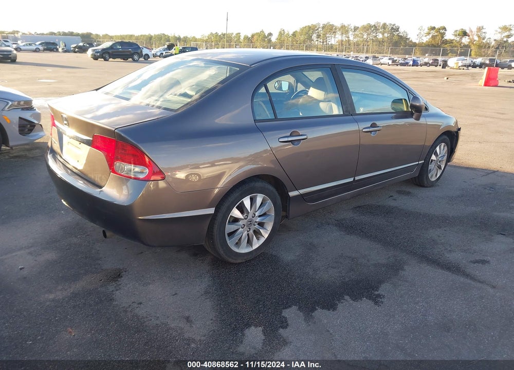 2010 HONDA CIVIC EX-L VIN: 2HGFA1F9XAH511622