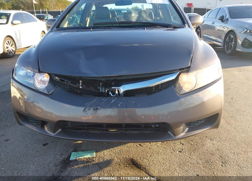 2010 HONDA CIVIC EX-L VIN: 2HGFA1F9XAH511622
