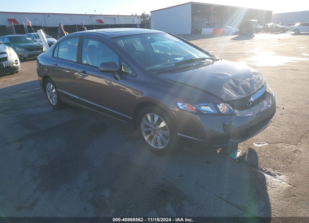 2010 HONDA CIVIC EX-L VIN: 2HGFA1F9XAH511622