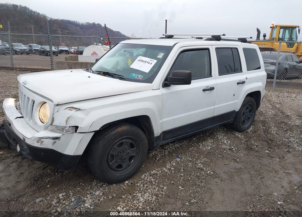 2014 JEEP PATRIOT SPORT VIN: 1C4NJPBA6ED881434