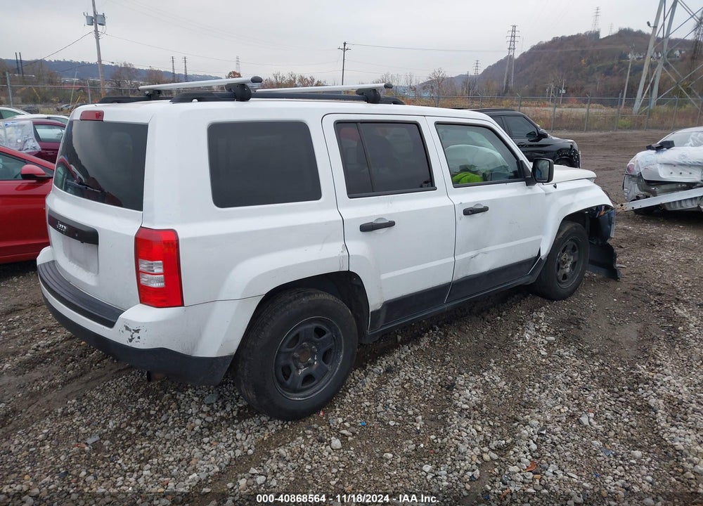 2014 JEEP PATRIOT SPORT VIN: 1C4NJPBA6ED881434