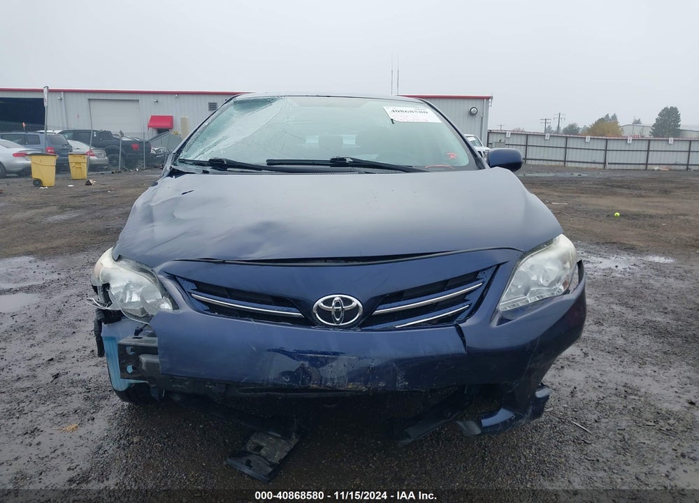 2013 TOYOTA COROLLA LE VIN: 2T1BU4EE1DC109880