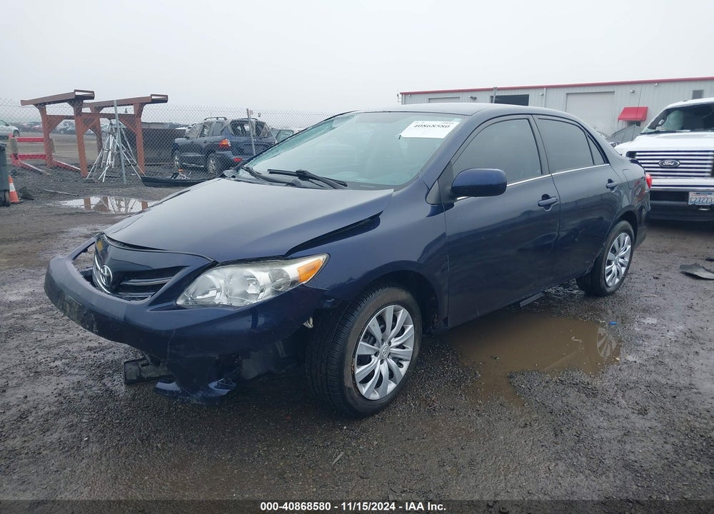 2013 TOYOTA COROLLA LE VIN: 2T1BU4EE1DC109880