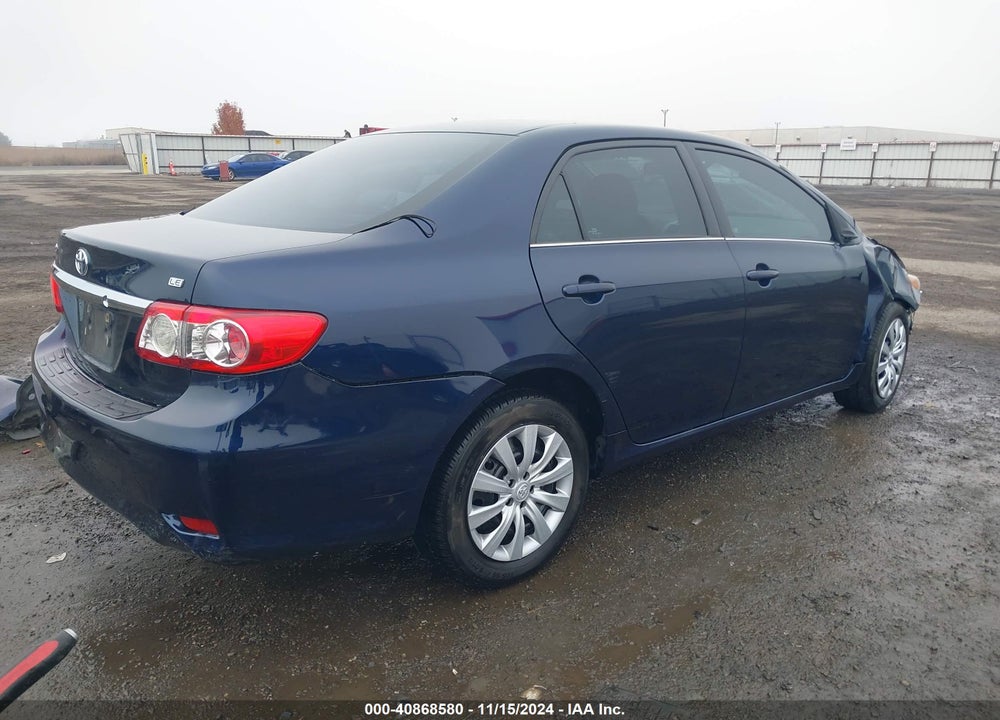 2013 TOYOTA COROLLA LE VIN: 2T1BU4EE1DC109880