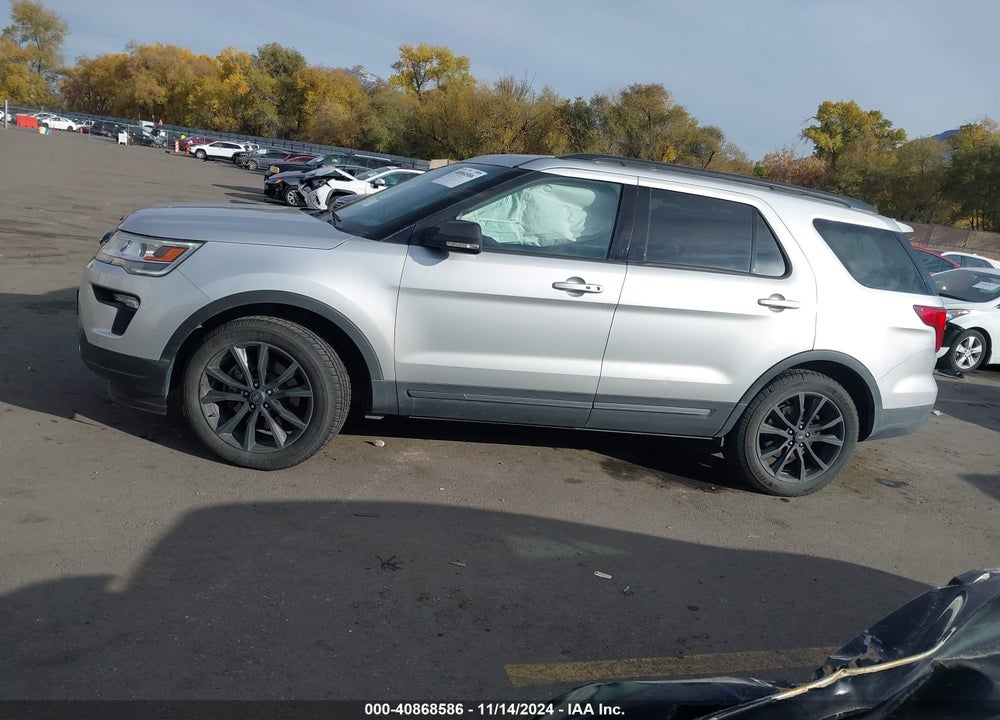 2018 FORD EXPLORER XLT VIN: 1FM5K8D87JGC86285