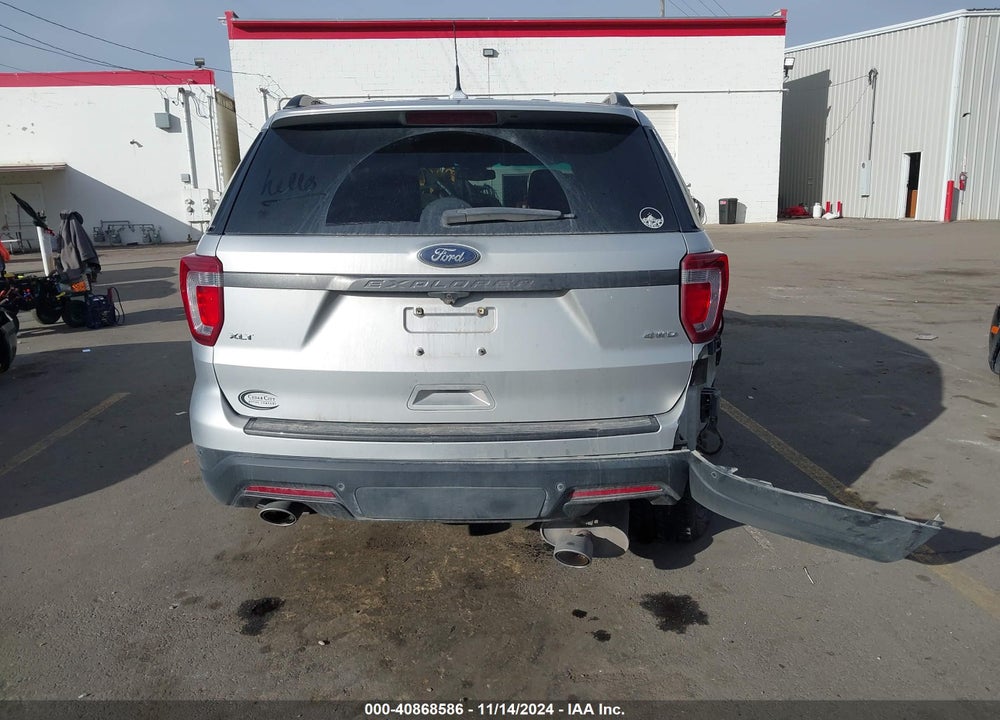 2018 FORD EXPLORER XLT VIN: 1FM5K8D87JGC86285