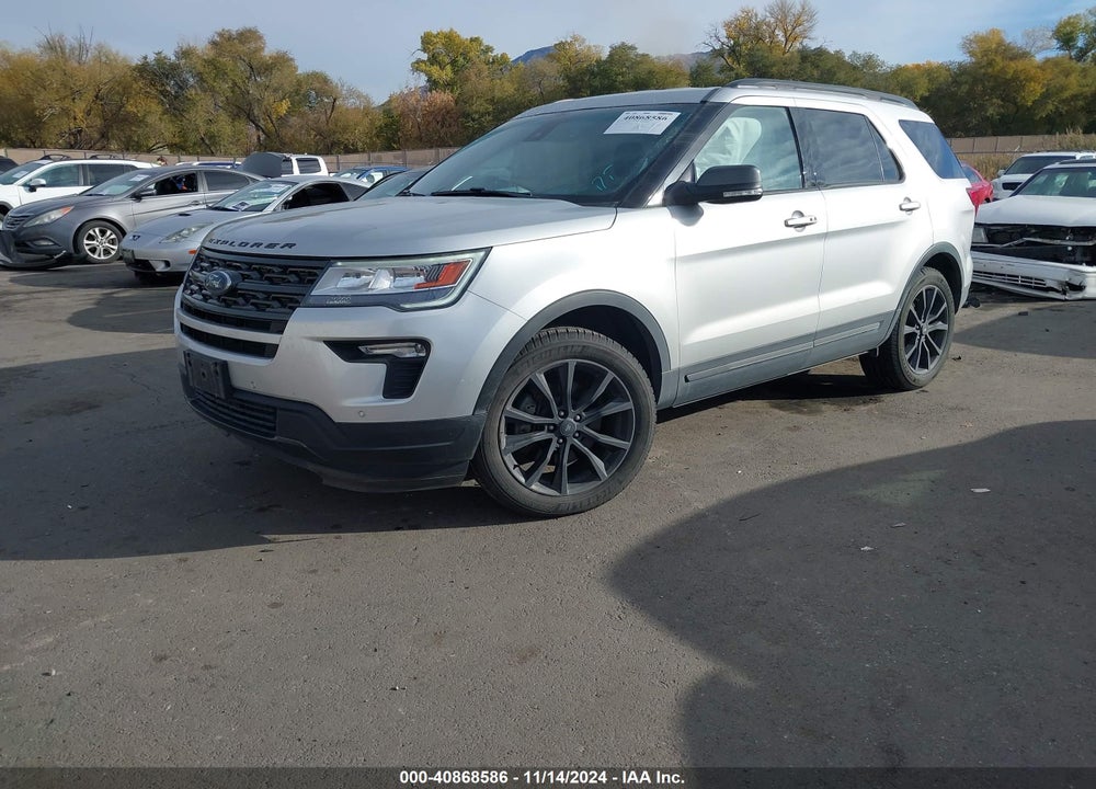 2018 FORD EXPLORER XLT VIN: 1FM5K8D87JGC86285