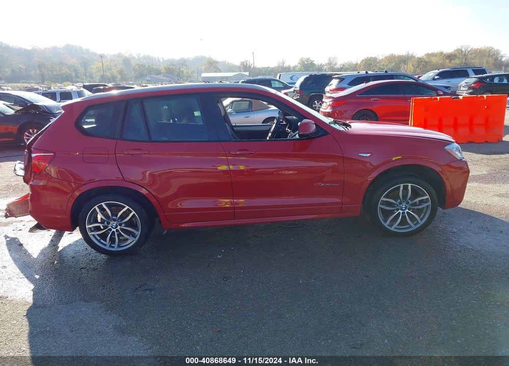 2017 BMW X3 XDRIVE35I VIN: 5UXWX7C34H0U44044