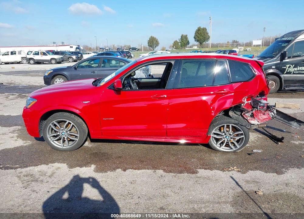 2017 BMW X3 XDRIVE35I VIN: 5UXWX7C34H0U44044