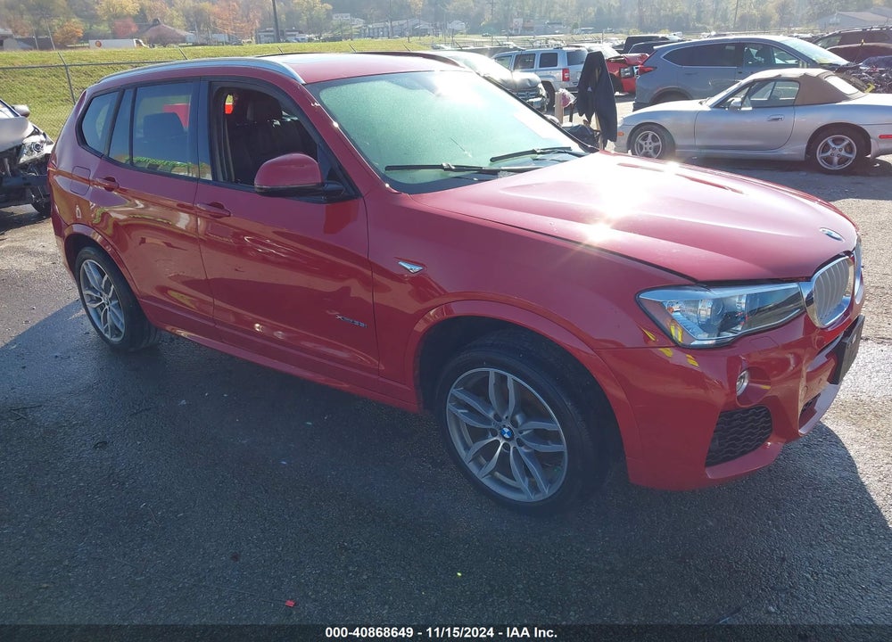2017 BMW X3 XDRIVE35I VIN: 5UXWX7C34H0U44044