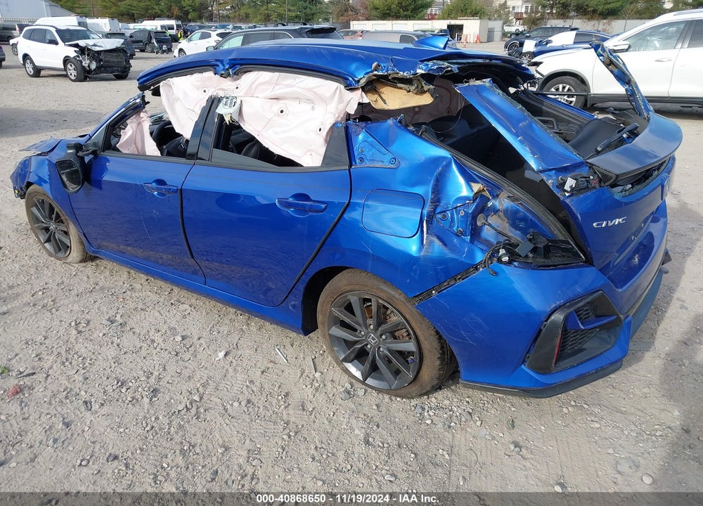 2020 HONDA CIVIC EX-L VIN: SHHFK7H8XLU405553
