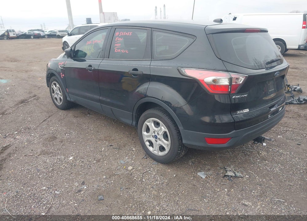 2017 FORD ESCAPE S VIN: 1FMCU0F79HUA20561
