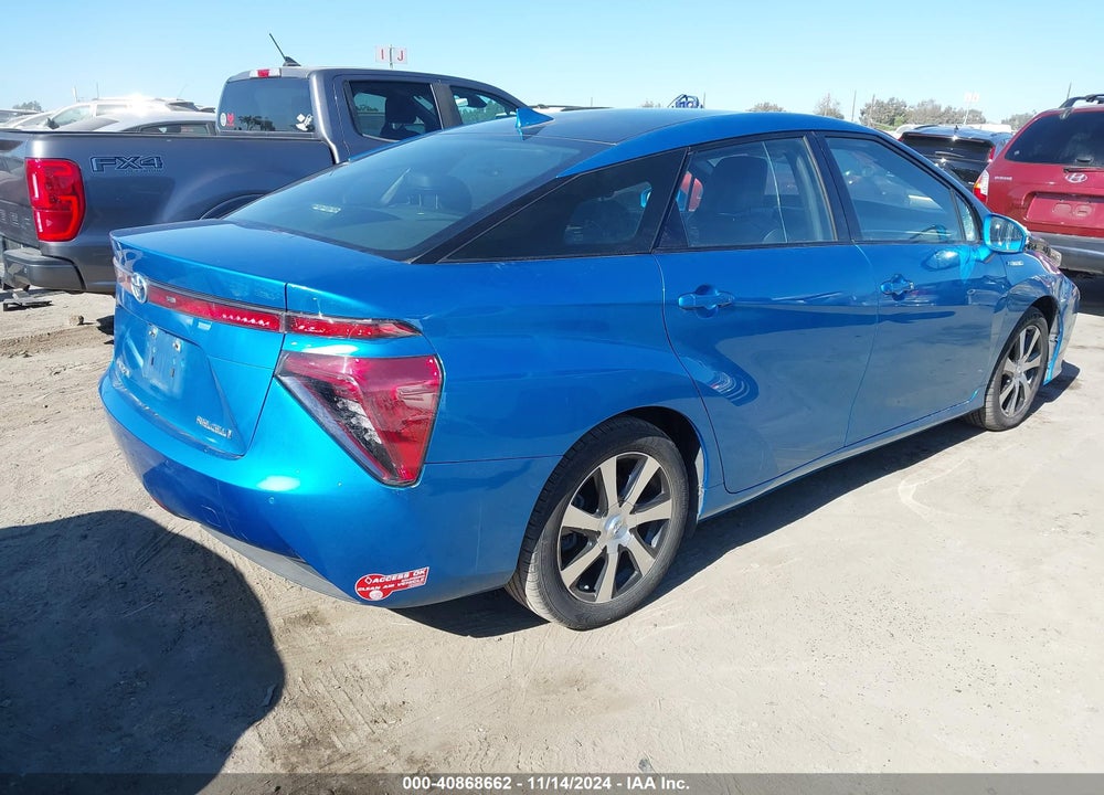 2017 TOYOTA MIRAI VIN: JTDBVRBD4HA001687