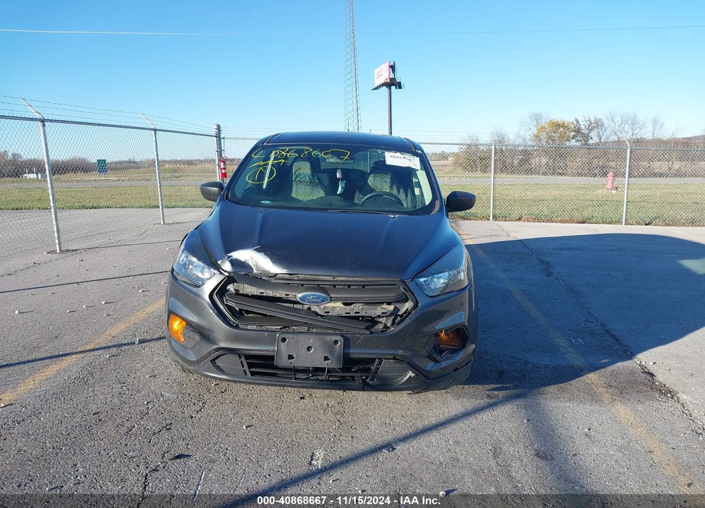 2019 FORD ESCAPE S VIN: 1FMCU0F79KUA79536