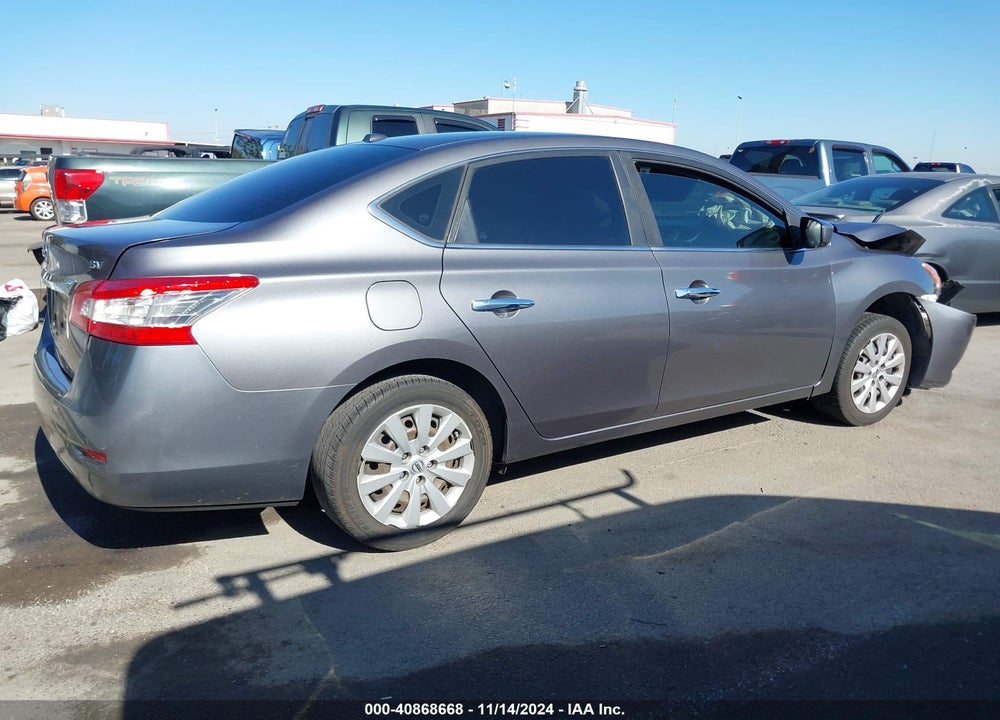 2015 NISSAN SENTRA SV VIN: 3N1AB7APXFL696545