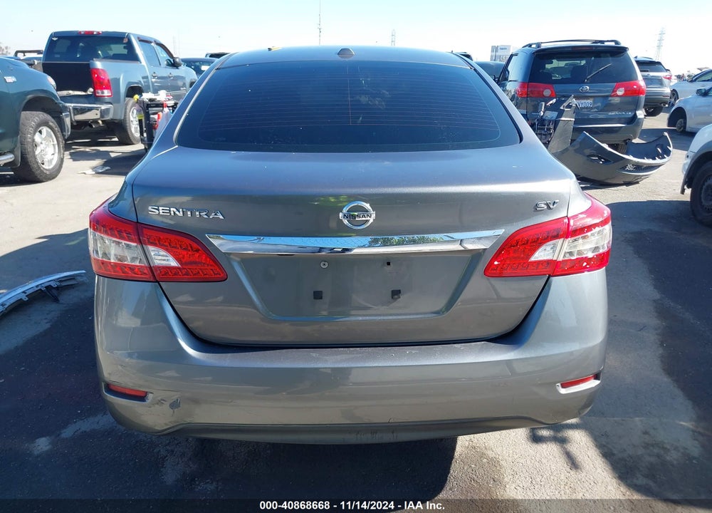 2015 NISSAN SENTRA SV VIN: 3N1AB7APXFL696545