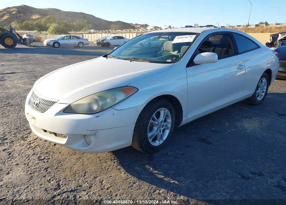 2004 TOYOTA CAMRY SOLARA SE VIN: 4T1CE38P64U818909
