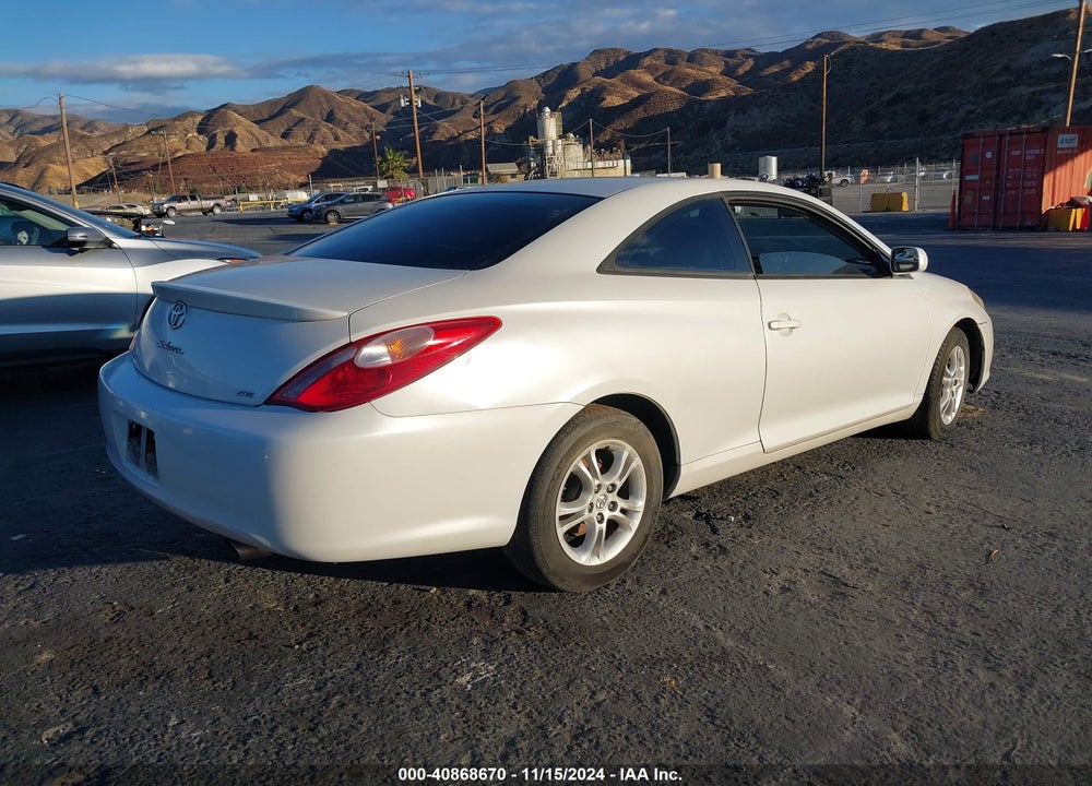 2004 TOYOTA CAMRY SOLARA SE VIN: 4T1CE38P64U818909