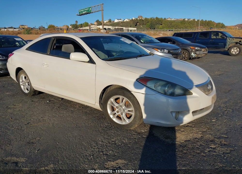 2004 TOYOTA CAMRY SOLARA SE VIN: 4T1CE38P64U818909