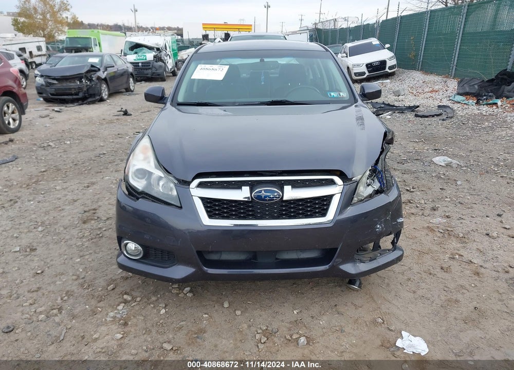 2013 SUBARU LEGACY 2.5I LIMITED VIN: 4S3BMBL67D3021117