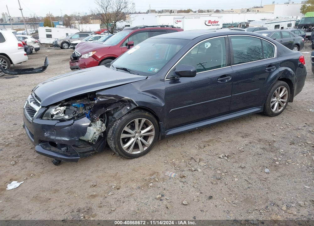 2013 SUBARU LEGACY 2.5I LIMITED VIN: 4S3BMBL67D3021117