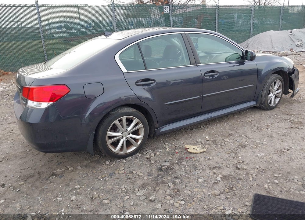 2013 SUBARU LEGACY 2.5I LIMITED VIN: 4S3BMBL67D3021117