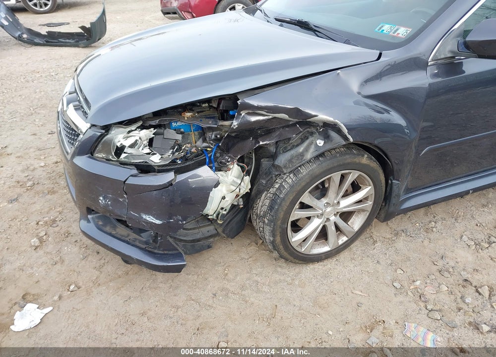 2013 SUBARU LEGACY 2.5I LIMITED VIN: 4S3BMBL67D3021117