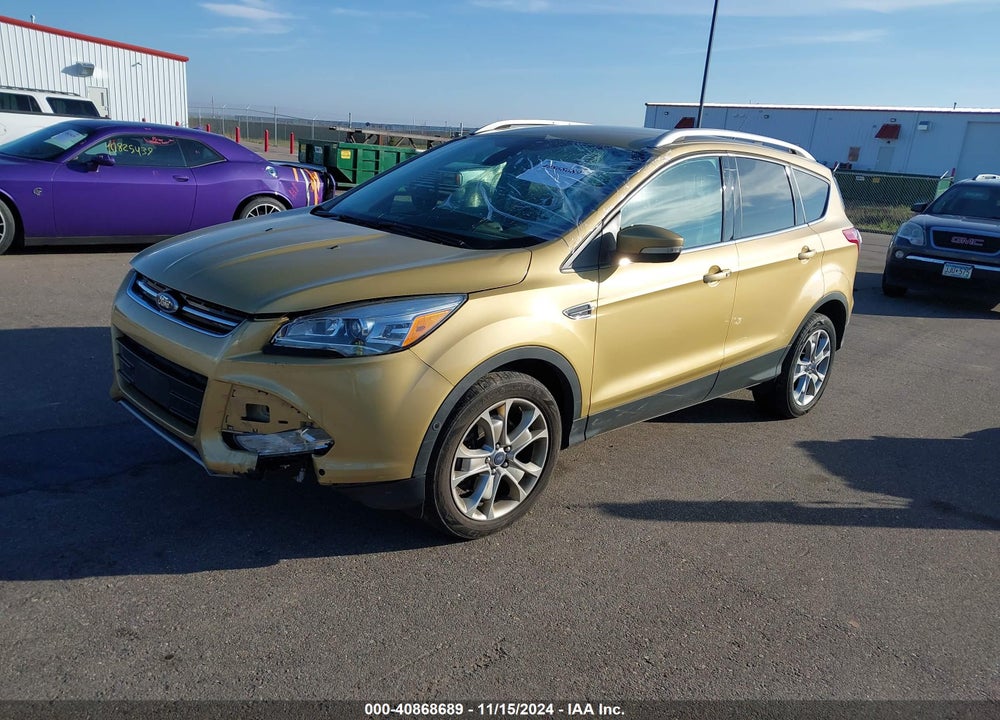 2014 FORD ESCAPE TITANIUM VIN: 1FMCU9J9XEUD51142