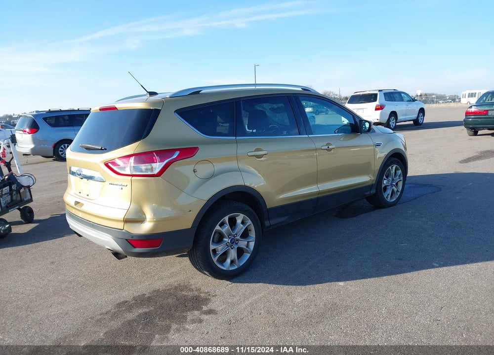 2014 FORD ESCAPE TITANIUM VIN: 1FMCU9J9XEUD51142