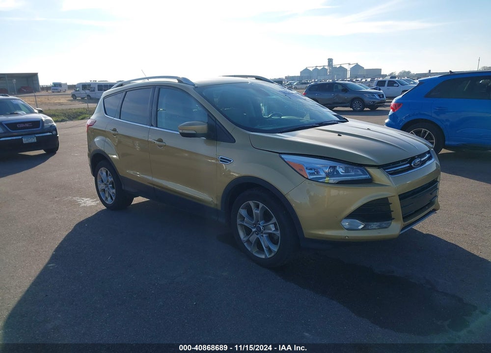 2014 FORD ESCAPE TITANIUM VIN: 1FMCU9J9XEUD51142