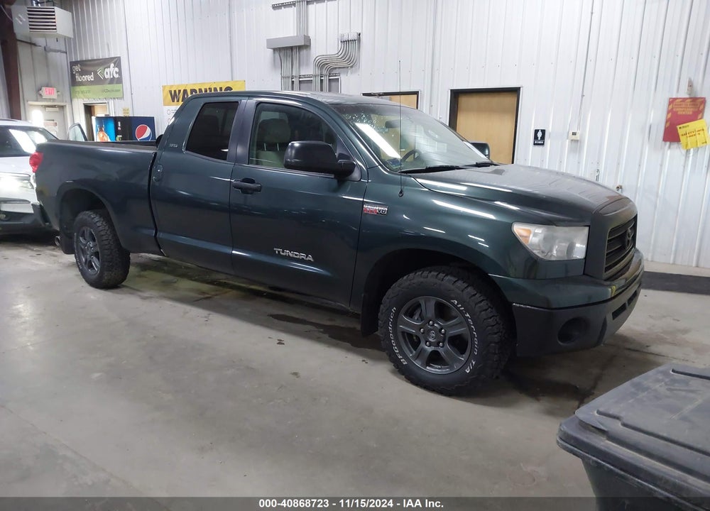 2007 TOYOTA TUNDRA SR5 5.7L V8 VIN: 5TBBV54157S452438