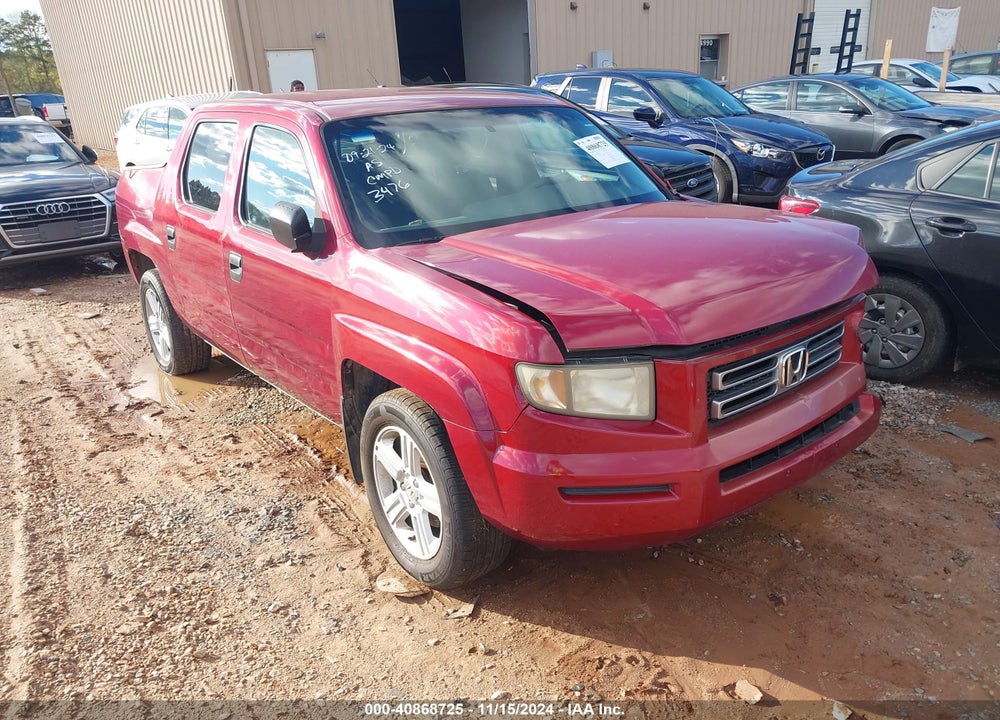 2006 HONDA RIDGELINE RT VIN: 2HJYK16266H543476