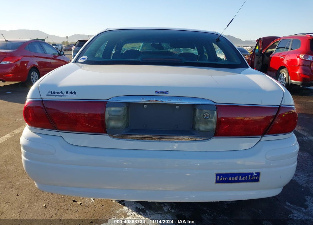2001 BUICK LESABRE CUSTOM VIN: 1G4HP54K214155579