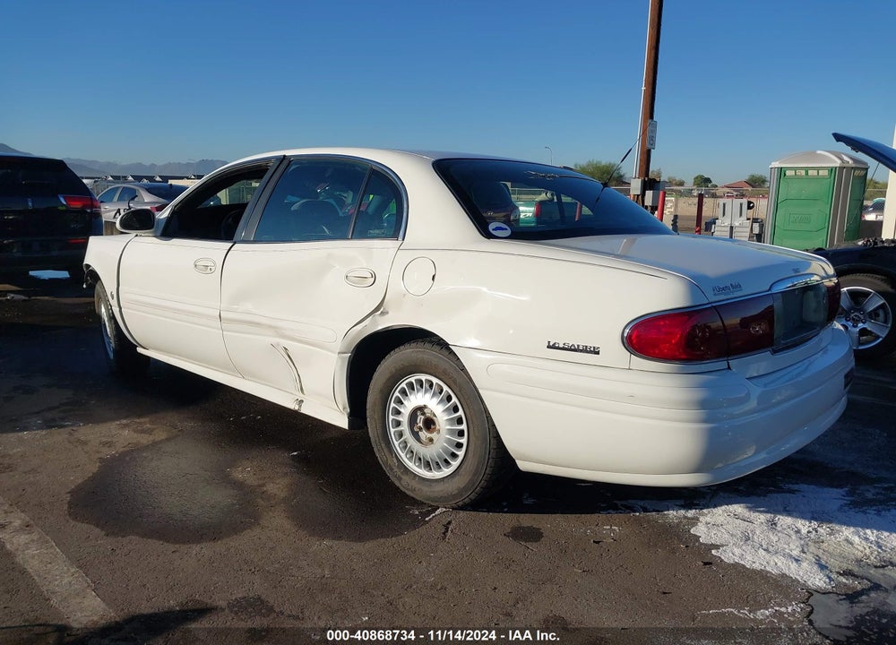 2001 BUICK LESABRE CUSTOM VIN: 1G4HP54K214155579