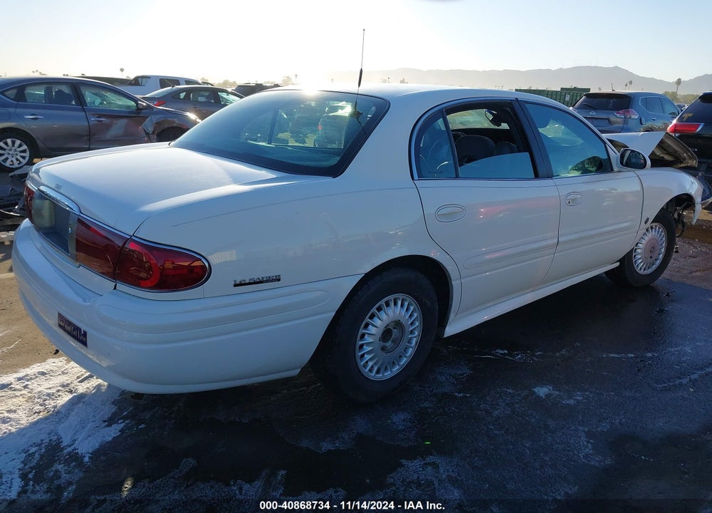 2001 BUICK LESABRE CUSTOM VIN: 1G4HP54K214155579