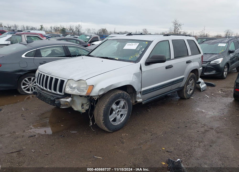 2005 JEEP GRAND CHEROKEE LAREDO VIN: 1J4GR48K55C508997