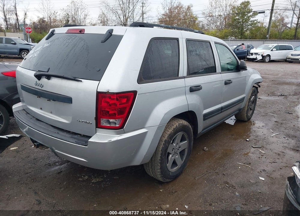 2005 JEEP GRAND CHEROKEE LAREDO VIN: 1J4GR48K55C508997