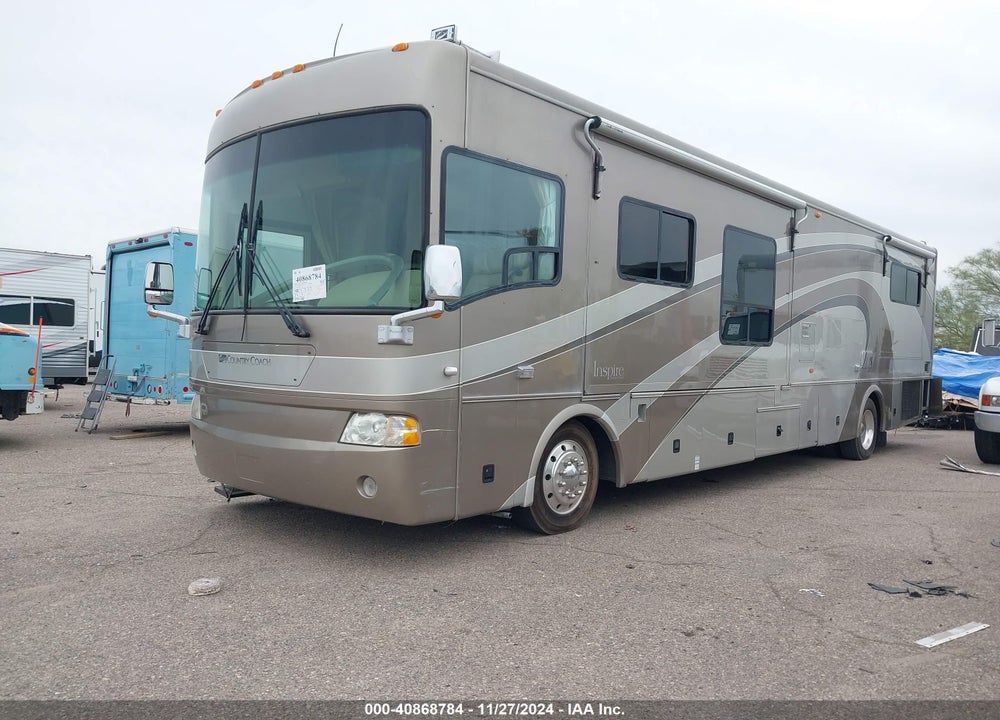 2004 COUNTRY COACH MOTORHOME INSPIRE VIN: 4U7K5EK1841103569