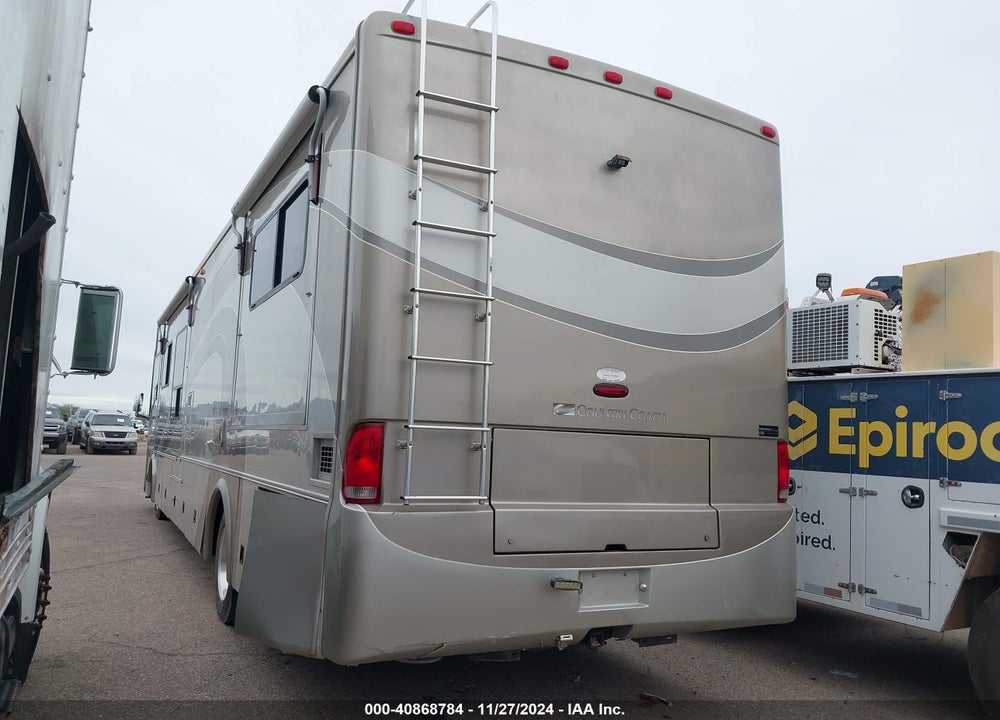 2004 COUNTRY COACH MOTORHOME INSPIRE VIN: 4U7K5EK1841103569
