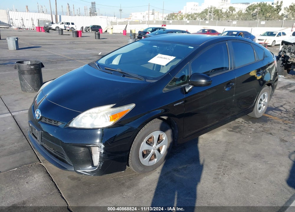 2013 TOYOTA PRIUS THREE VIN: JTDKN3DU5D5598801