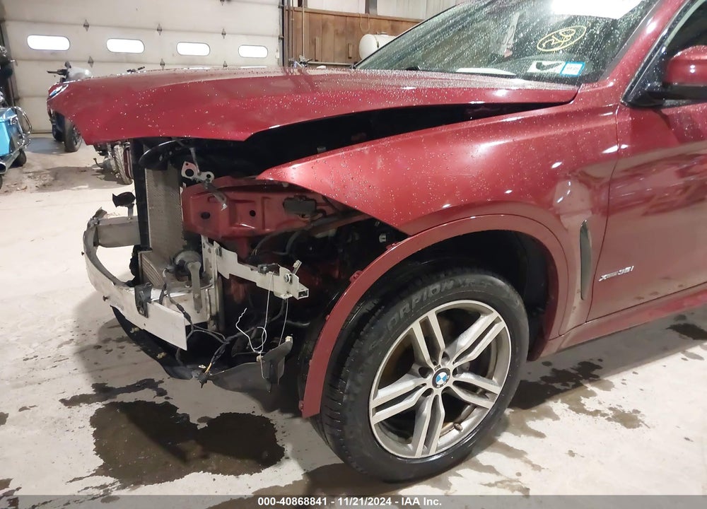 2017 BMW X6 XDRIVE35I VIN: 5UXKU2C53H0N84386