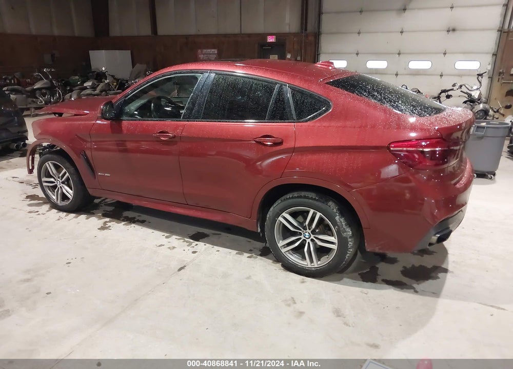2017 BMW X6 XDRIVE35I VIN: 5UXKU2C53H0N84386